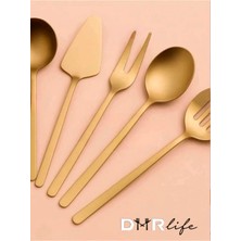 St. Morritz Dmr Life 5 Parça Titanyum Mat Gold Sos Servis Takımı (Küçük Boydur)