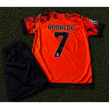Candy Cup Juventus 2020/21 Sezonu Cristiano Ronaldo Forması Çocuk 2 Li Set