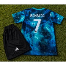 Candy Cup Yeni Sezon 2025/2026 Ronaldo Uzay Desenli Çocuk Forması 2 Li Set