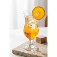 St. Morritz Fiesta Cam Kokteyl Bardağı 6'lı 390 ml (Meşrubat/smoothie /milkshake/soğuk Kahve Bardağı )