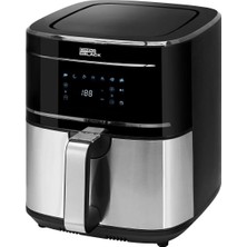 St. Morritz P700 7 Litre Xxl 8 Ön Ayar Programlı 1700W Yağsız Sıcak Hava Fritözü Airfryer
