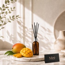 MumvemuM Premium Seri Yeşil Çay Kokulu Çubuklu Oda Kokusu - Amber Şişe 50 ml