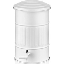 St. Morritz Çöp Kovası Banyo - Beyaz Glv 0311