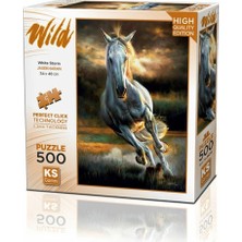 20051  White Storm 500 Parça Puzzle -Ks Puzzle