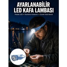 Ronanna Buğz Kampçı Kafa Lambası Su Geçirmez Çok Modlu LED Yeni Nesil