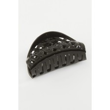 Ronanna Buğz Fileli Oval Mandal Toka 6 cm
