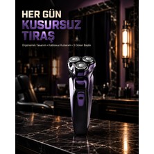 Toyigoo Kompakt Şarjlı Saç Sakal Tıraş Makinesi Kuru Kullanım Özellikli - Lisinya