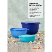 Tupperware Mucize Şekerler 3’lü Set – Yeni Renkler (1.9 L / 1.4 L / 950 Ml)