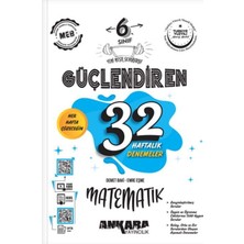 Akm Kitap 6. Sınıf Güçlendiren 32 Haftalık Matematik Kazanım Denemeleri Ankara Yayıncılık