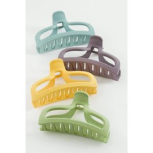 Ronanna Buğz Oval Renkli Mandal Toka 9 cm