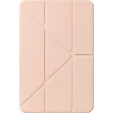 Motto Ticaret Newface Apple Ipad Air 11 (2026) Mera Kalemlikli Tablet Kılıfı - Pembe