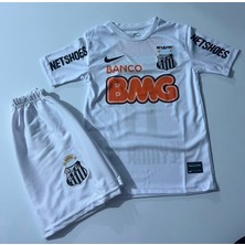 Candy Cup Santos Neymar Çocuk Forması 2li  Set Beyaz H