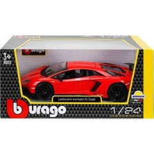 Ronanna Buğz 21079 Sun-Bur-1 24 Lamborghını Aventador Sv Coupe Krmz