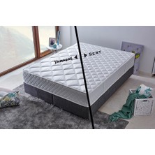 Niron Hybrid 90x190 cm Tek Kişilik Hem Sert Hem Yumuşak Full Ortopedik Yatak