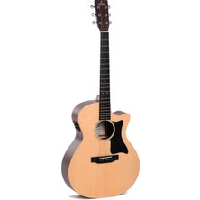 Sigma Gmc-Ste Cutaway Elektro Akustik Gitar (Natural)