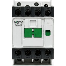 Sigma Kontaktör Scm-25 25A 11KW 230V A.g.