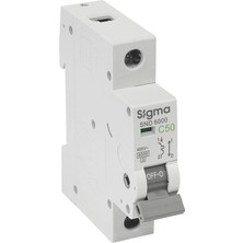 Sigma Otomatik Sigorta SND6000 6ka 1p C50