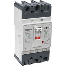 Sigma Sabit Tip Ag Devre Kesici A125 80A 3p 20KA