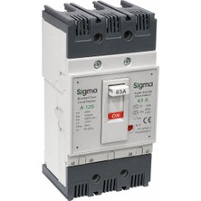 Sigma Sabit Tip Ag Devre Kesici A125 63A 3p 20KA
