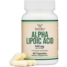 Double Wood (Ösg Özel Sporcu Gıdaları) Alpha Lipoic Acid 600MG  60 Capsul.36.