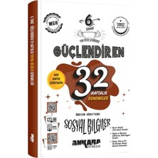 Akm Kitap 6. Sınıf Sosyal Bilgiler Güçlendiren 32 Haftalık Kazanım Denemeleri Ankara Yayıncılık