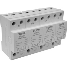 Sigma Parafudr B Tipi 4p 100KA