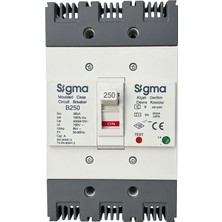 Sigma Termik Ayarlı Ag Devre Kesici B250 250A 3p 36KA