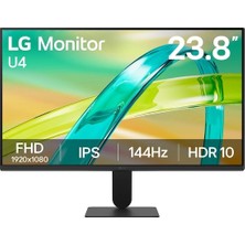 23.8 Lg 24U411B-B 5ms 144HZ VGA HDMI IPS
