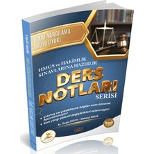 Savaş Yayınevi Hukal Hmgs - Hakimlik Idari Yargılama Hukuku Ders Notları