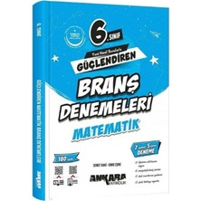 Akm Kitap 6. Sınıf Matematik Güçlendiren Branş Denemeleri Ankara Yayıncılık