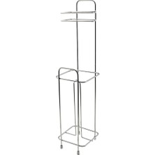 Ototechparca Kare Metal - Krom Yedekli Wc Kağıtlık BX40