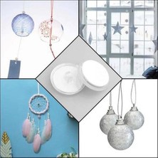 Ototechparca 20 Adet Şeffaf Yuvarlak 3 cm Çaplı Güçlü Disk Yapışkanlar BX40