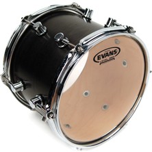 Evans TT08GR Deri 8 Genera Resonant Tom Alt Clear Tek Kat (10 M