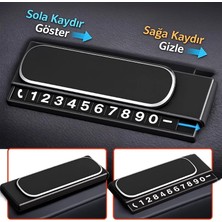 Techora Sale Kayar Kapaklı Torpido Üstü Fosforlu Numaratör BX40