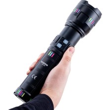 Sepetopia WS-1150 Uzun Menzilli 60 Watt 5500 Lümen Profesyonel Güçlü El Feneri BX40