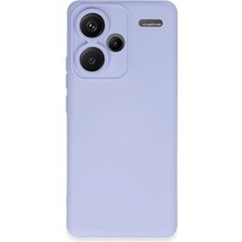 Ankaverse®   Redmi Note 13 Pro Plus Kılıf Nano Içi Kadife Silikon - Lila