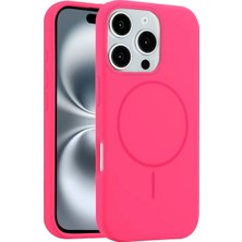 Ankaverse®   iPhone 16 Pro Kılıf Jully Magsafe Kapak - Pembe