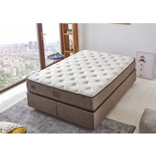 Organic Cotton Yatak 80x180 Tek Kişilik Doğal Pamuk Kumaşlı Ekstra Lüks Yumuşak Yatak 32 cm