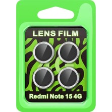 Ankaverse®   Redmi Note 15 4g Raze Metal Kamera Lens - Gümüş