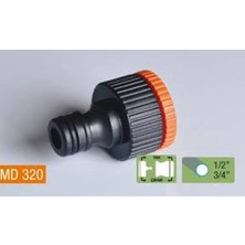 Techora Sale Musluk Bağlantı Adaptörü Dişi 1/2-3/4 BX40