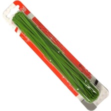 Tek-Iş Yeşil Plastik Kablo Bağı / 200MM x 2.5mm / 50 Adet / Cırt Kelepçe Seti / Kablo Düzenl