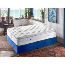 Dream Yatak 80x180 Tek Kişilik Çift Pedli Ekstra Lüks Yatak 34 cm Pamuklu Örme Kumaş