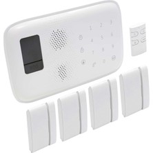 Kablosuz 4 Manyetik Kontaklı Ev Alarm Sistemi, Soygun Alarm Seti, Hırsız Alarm Sistemi