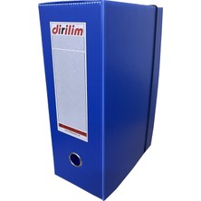 Dirilim Arşiv Klasörü 36X10X29 ve Proje Kutusu 29X36X10CM Plastik Lastikli Proje Klasörü (2