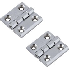 Dekoratif Mobilya Pencere Kapı Duşakabin Mini Dolap Menteşesi Yaprak Menteşe Krom 40 x 40 mm 2 A