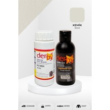 Derby Special Kemik Deri Boyası ve Cilası 100 ml - 2'li Set Mont Eşya Çanta Deri Boyası