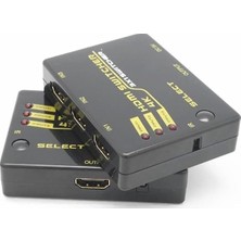 HDMI Switch 3 Port Çoklayıcı Kumandalı 4K Ultra Hd Destekli