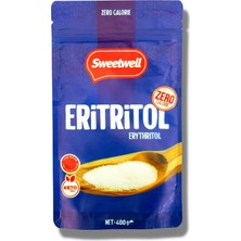 Eritritol Doğal Toz Tatlandırıcı 400 gr Sıfır Kalori Keto Diyet Erythritol