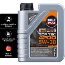 Liqui Moly Top Tec 4200 5W-30 New Generation 1 Litre Otomotiv Bakım Ürünü