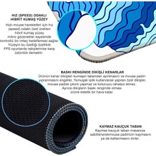 Gaming Mouse Pad 70X30 Mouse Pad Xl Büyük Oyuncu Mouse Pad Speed Mousepad (Mavi-Beyaz, 70X30 cm (3